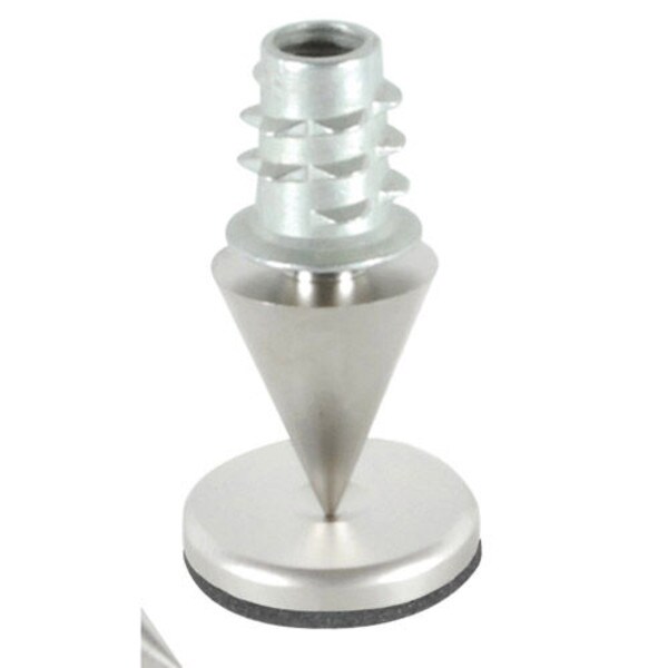Main product image for Dayton Audio DSS2-SN Satin Nickel Spike Set 4 Pcs. 240-668